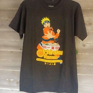 Black Short Sleeve Crew Neck Tee